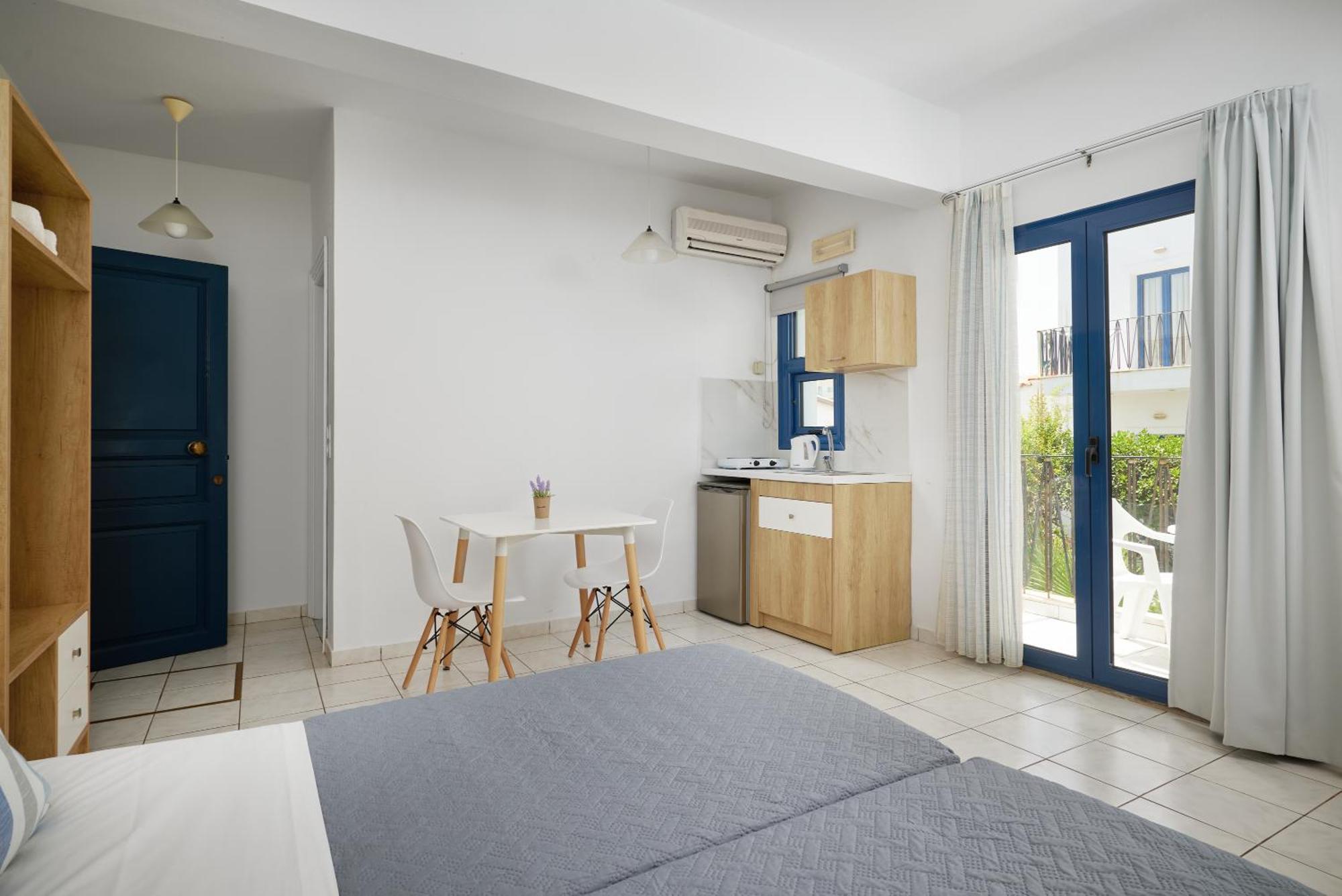 Artemis Apartments Gouves Exterior foto